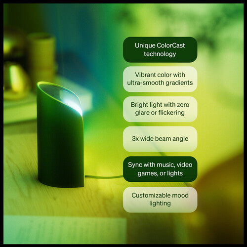 Philips Hue Play Wall Washer Luz de Pared Dimmable Multicolor 2-Pack