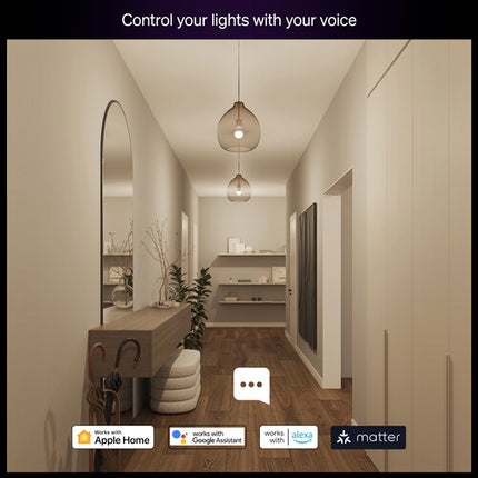 Philips Hue Essential A19 Bombilla Bluetooth 800 Lúmenes 16 Millones Colores 4 Pack