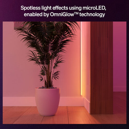 Philips Hue OmniGlow Tira de Luz Multicolor 10 Pies 2700 Lúmenes
