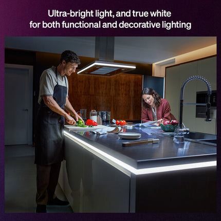 Philips Hue OmniGlow Tira de Luz Multicolor 10 Pies 2700 Lúmenes