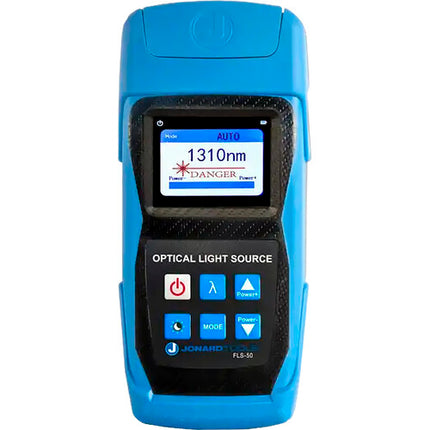 Jonard Tools FLS-50 Fuente de Luz Óptica 1310 y 1550nm con LCD color 2.4"