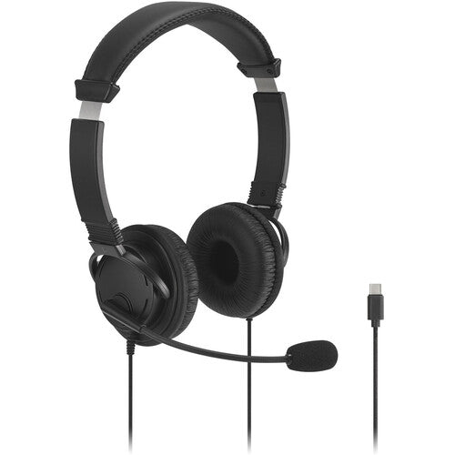 Kensington Classic EQ Auriculares USB-C con Micrófono Rotativo y Control Inline