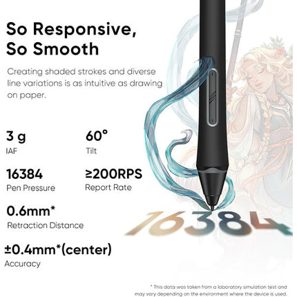 XPPen Artist 15.6 Pro V2 Pantalla Digital 15.4 Pulgadas Full HD 16384 Niveles de Presión