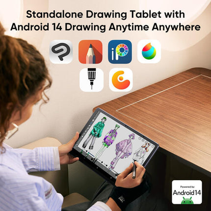 XPPen Magic Drawing Pad 12.2" Pantalla IPS 2160x1440 8GB RAM 256GB Storage