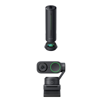 Insta360 Link 2 Kit de Videoconferencia Webcam 4K UHD 30fps y Altavoz AI