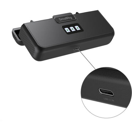 SmallRig Estuche Cargador para 3 Baterías GoPro HERO12/11/10/9 27W LCD TFT USB-C