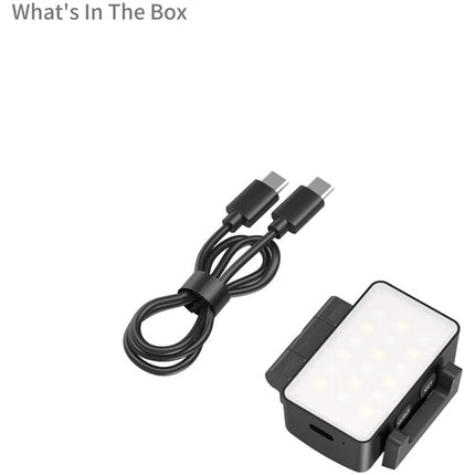 SmallRig Luz LED Bicolor para DJI Osmo Pocket 3 2700-6500K 480 Lux USB-C
