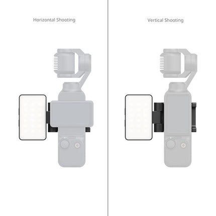 SmallRig Luz LED RGBWW para DJI Osmo Pocket 3 480 Lux 1 Hora Batería