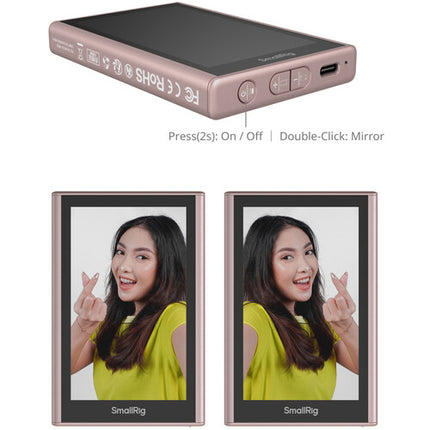SmallRig Adaptador de Pantalla Inalámbrico para Móvil con Control Remoto 32.8 ft
