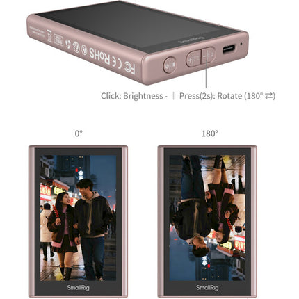 SmallRig Adaptador de Pantalla Inalámbrico para Móvil con Control Remoto 32.8 ft