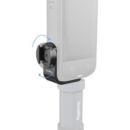 SmallRig Montura con Zapata Fría para Insta360 X4 X5 con Adaptador de Audio