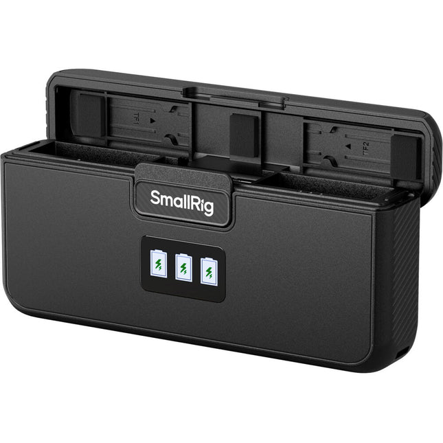 SmallRig Estuche Cargador para 3 Baterías GoPro HERO12/11/10/9 27W LCD TFT USB-C