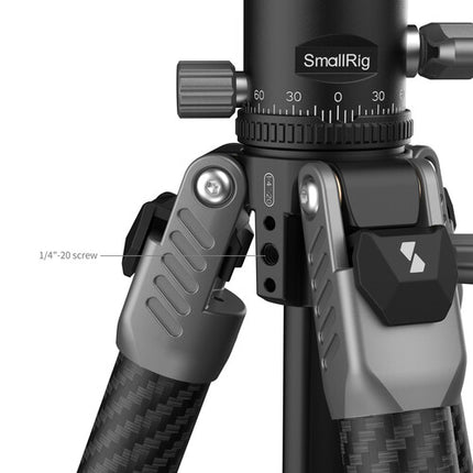 SmallRig 5478 Trípode de Fibra de Carbono con Cabezal Esférico 63" 33 lb