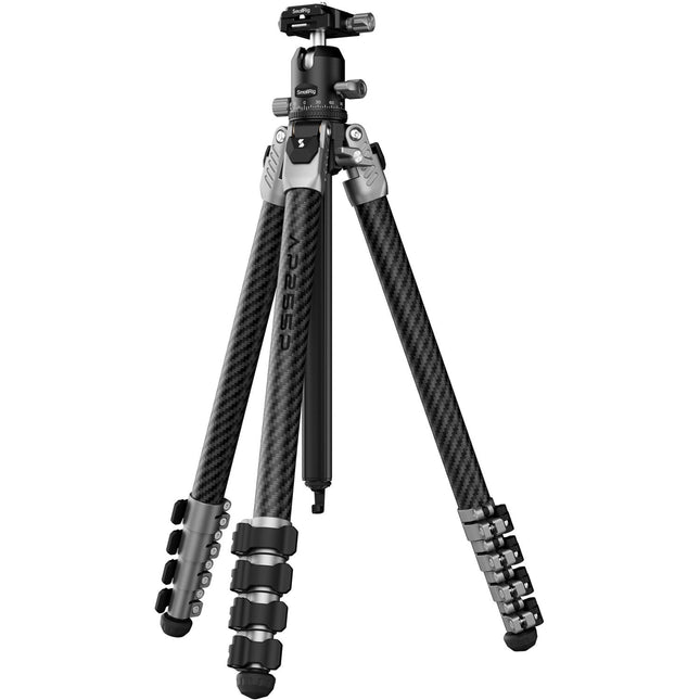 SmallRig 5478 Trípode de Fibra de Carbono con Cabezal Esférico 63" 33 lb