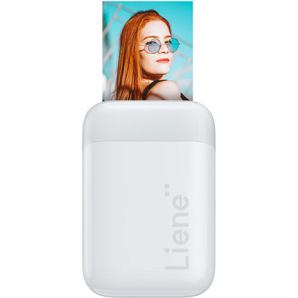 Liene Pearl K100 Impresora Fotográfica 2x3 Pulgadas Azul Bluetooth 10 Hojas
