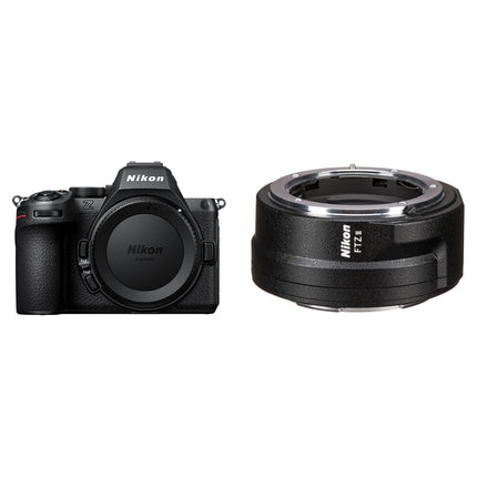 Nikon Z5 II Cámara Sin Espejo Sensor 24.5MP y Adaptador FTZ II