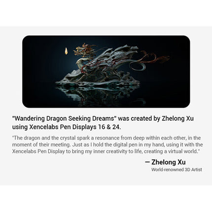 Xencelabs Pen Display 16 Lite Pantalla Táctil 16 4K OLED 8192 Niveles Presión