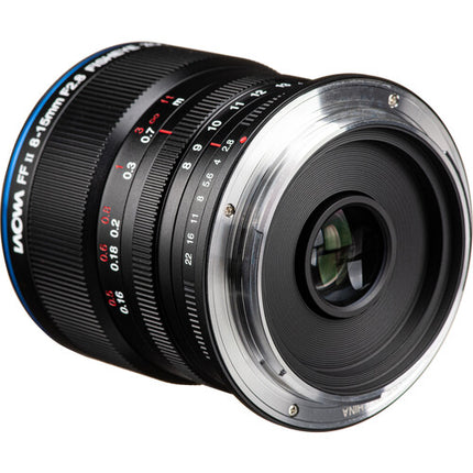 Venus Optics Laowa 8-15mm f2.8 lente ojo de pez gran angular Full Frame 180°