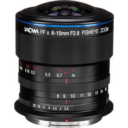 Venus Optics Laowa 8-15mm f2.8 lente ojo de pez gran angular Full Frame 180°