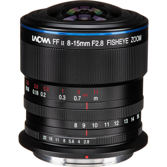 Venus Optics Laowa 8-15mm f2.8 lente ojo de pez gran angular Full Frame 180°