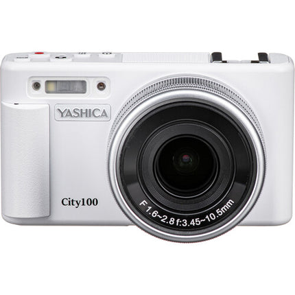 Yashica City 100 Cámara Digital Blanca 13MP Zoom Óptico 3x USB-C
