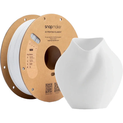 Snapmaker Matte PLA Filamento Blanco Marfil Acabado Mate 300mm/s