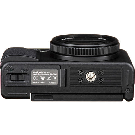 Yashica City 300 Cámara Digital Negra 50MP 2.8 LCD con Flash QuickFlash