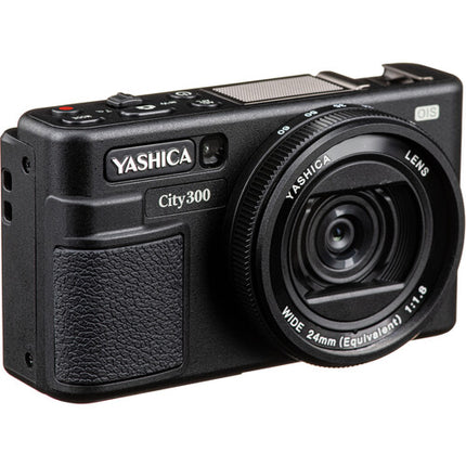 Yashica City 300 Cámara Digital Negra 50MP 2.8 LCD con Flash QuickFlash