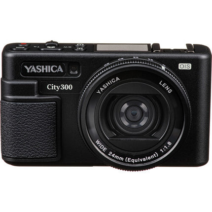 Yashica City 300 Cámara Digital Negra 50MP 2.8 LCD con Flash QuickFlash