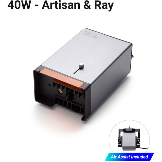 Snapmaker 40W Módulo Láser para Artisan y Ray con Bomba Air Assist