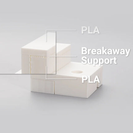 Snapmaker Breakaway soporte para PLA filamento 500g alta calidad y fácil remoción