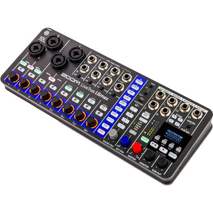 Zoom LiveTrak L6max Mezclador y Grabadora Portátil 12 Canales 14 Pistas 2TB