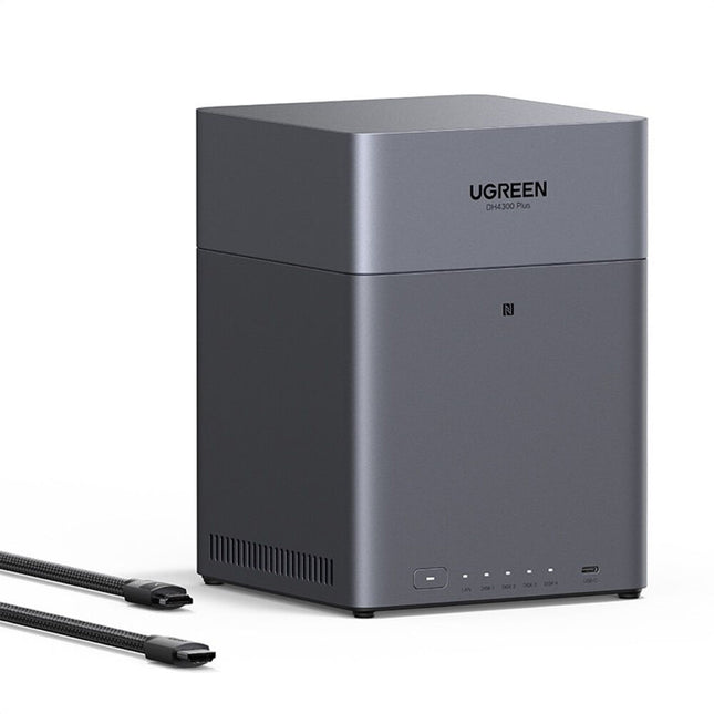 UGREEN DH4300 Plus NAS 4 Bahías SATA III 8GB RAM 32GB eMMC