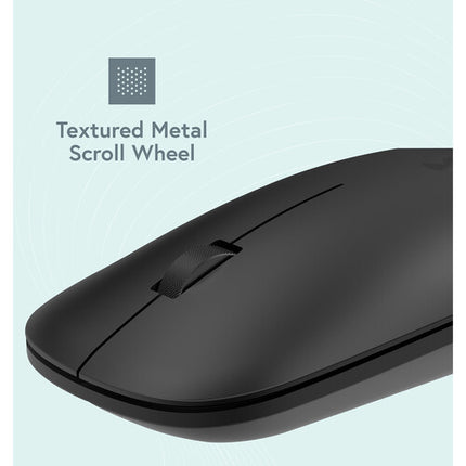 Styletech M400 Ratón Inalámbrico Bluetooth 5.0 1200 dpi Ergonomía Ambidiestra