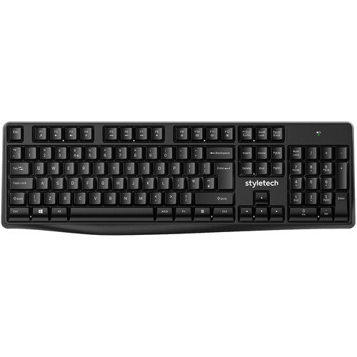 Styletech MK200 Teclado y Ratón Inalámbrico 2.4 GHz 1600 dpi Laser