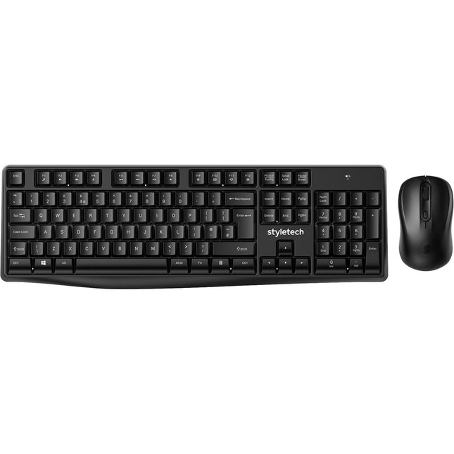 Styletech MK200 Teclado y Ratón Inalámbrico 2.4 GHz 1600 dpi Laser