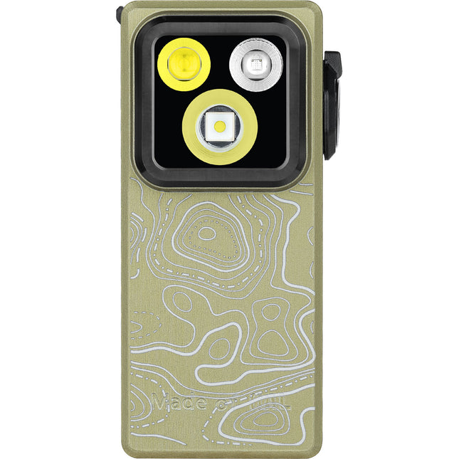 Olight Oclip Ultra Luz Recargable Clip 530 Lúmenes 144 Horas USB-C