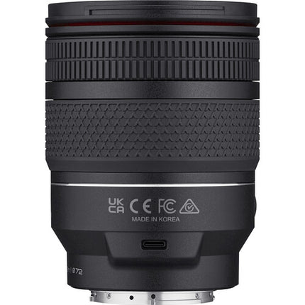 Rokinon AF 24-60mm f2.8 Sony E Objetivo Zoom Versátil Full Frame 72mm