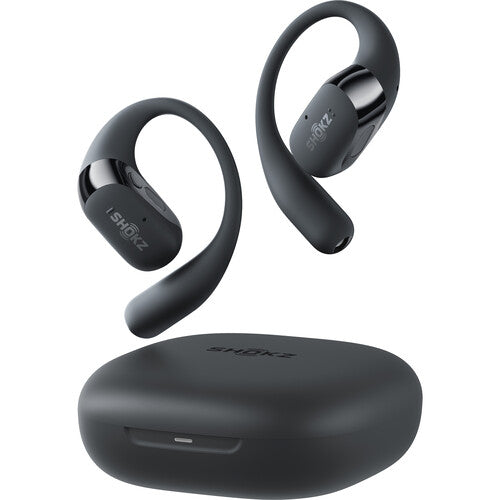 SHOKZ OpenFit 2+ Auriculares Abiertos Inalámbricos 48h Reproducción Negro