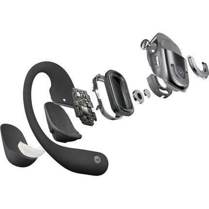 SHOKZ OpenFit 2+ Auriculares Abiertos Inalámbricos 48h Reproducción Negro