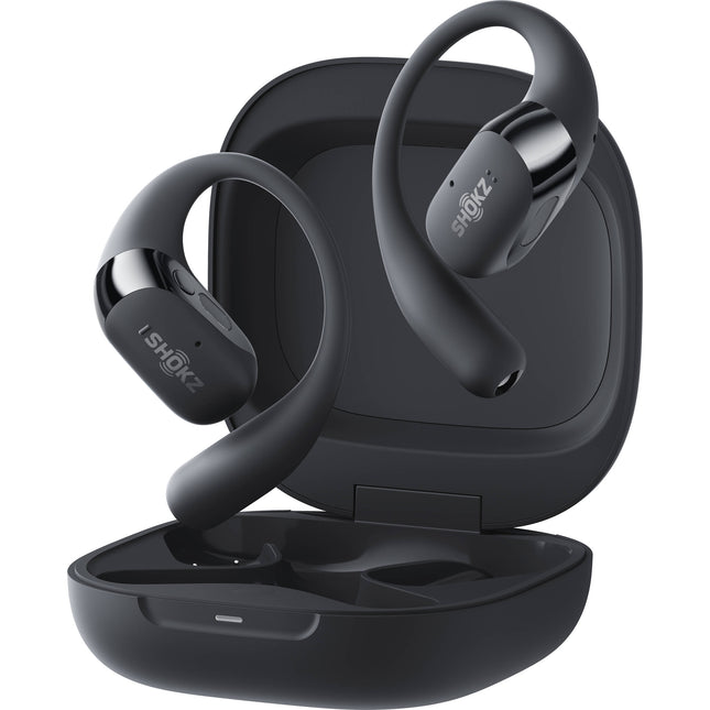 SHOKZ OpenFit 2+ Auriculares Abiertos Inalámbricos 48h Reproducción Negro