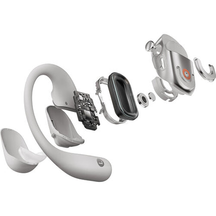 SHOKZ OpenFit 2+ Auriculares inalámbricos abiertos 48h batería IP55 gris