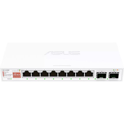 ASUS QG-U1080 Switch No Gestionado 8 Puertos 2.5G 2 Puertos 10G SFP+