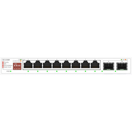 ASUS QG-U1080 Switch No Gestionado 8 Puertos 2.5G 2 Puertos 10G SFP+