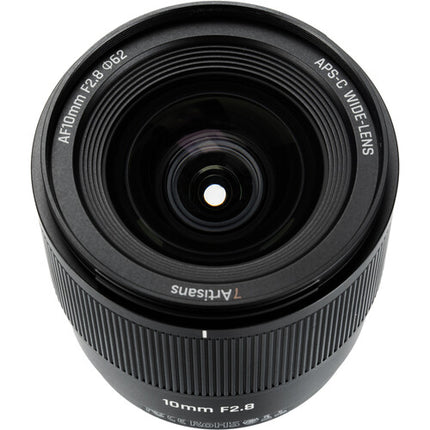 7Artisans 10mm f2.8 AF Objetivo Sony E APS-C 62mm USB-C
