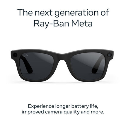 Meta Ray-Ban Wayfarer Gafas con Transición Lentes 32GB y Estuche de Carga