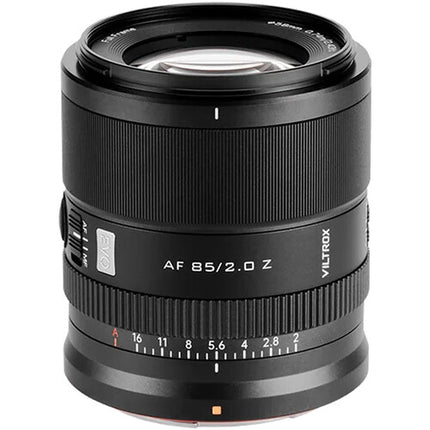 Viltrox AF 85mm f/2 EVO Objetivo para Nikon Z Full Frame f/2 a f/16 58mm