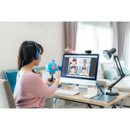 Macally MZOOMCAM Webcam Full HD 1080p 30 fps con Trípode 120° FOV