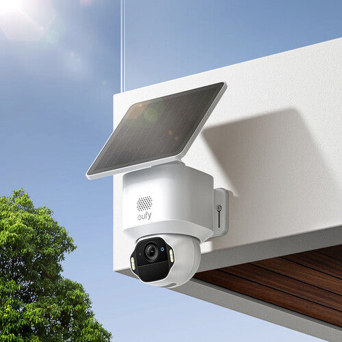 eufy Security SoloCam E42 Cámara Exterior Solar UHD 4K 130° Pan y Tilt