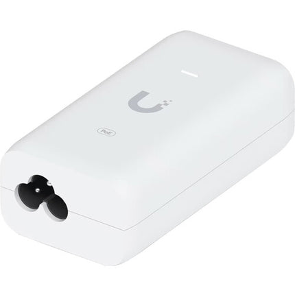 Ubiquiti U-PoE Adaptador PoE Pasivo 48 VDC 0.32A con Protección y Puerto LAN Gigabit